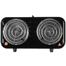Плита настольная электрическая Blackton Bt HP206B чёрный, ТЭН, конфорки - 2, эмаль, поворотные переключатели