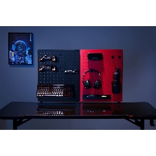 Органайзер Cactus CS-PEGb-RDBK черный/красный