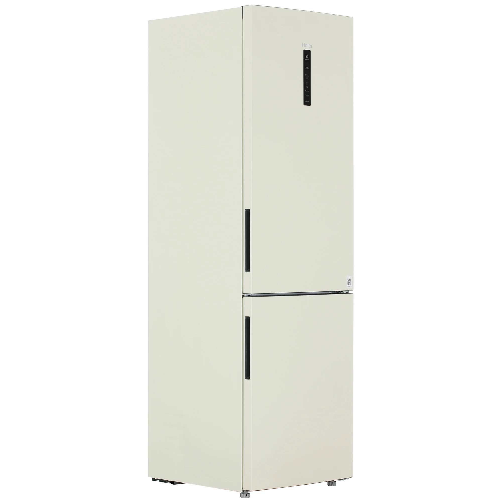 Холодильник Haier C4F640CCGU1 бежевый двухкамерный 285/115л морозилка снизу, No Frost