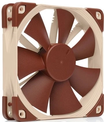 Вентилятор корпусной Noctua NF-F12 5V PWM, 120 мм, 1500 об/мин, 22.4 дБ, 4 pin PWM, без подсветки