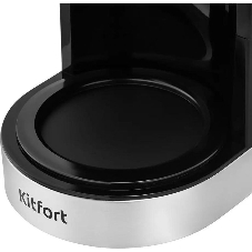 Кофеварка капельная Kitfort КТ-7630 950Вт черный/нержавеющая сталь