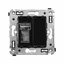Розетка компьютерная DKC Avanti 4402463 RJ-45 одинарная, категория 5e 