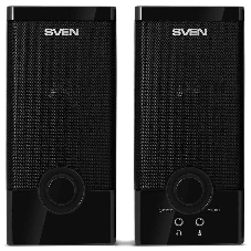 Колонки SVEN SPS-603 черный USB-порт ПК, ноутбука или адаптер 5V DC