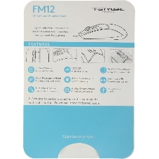 Мышь проводная A4Tech Fstyler FM12 черный, 1200 dpi, USB, кнопки - 3
