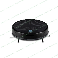 Робот-пылесос Coolfort CF-3203 черный, 2600 мАч Li-Ion, уборка влажная/сухая, пылесборник контейнер 0.6 л