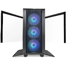 Компьютерный корпус Lian-Li Lancool III RGB черный без БП ATX 10x120мм 3x140мм 2xUSB 3.0 audio bott PSU