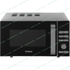 Микроволновая печь Galanz MOS-2402FDS серебристый/черный, 20 л, 800 Вт, переключатели - кнопки, поворотный механизм