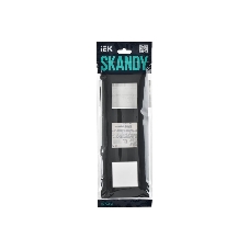 Рамка 3-м IEK SKANDY SK-F03G графит SK-M32-K53