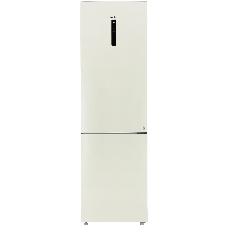 Холодильник Haier C4F640CCGU1 бежевый двухкамерный 285/115л морозилка снизу, No Frost