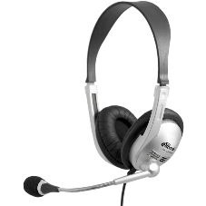 Гарнитура Ritmix RH-533 USB серебристый, проводная, USB
