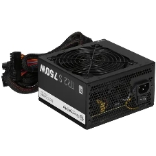 Блок питания Thermaltake ATX TR2 S, 750Вт, 80 PLUS WHITE, 120мм, черный