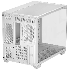 Компьютерный корпус Deepcool CG330 3F WH без БП, боковое окно (панорама), 3x120мм ARGB PWM вентилятора, белый, mATX (R-CG330-BKNGM3-G)