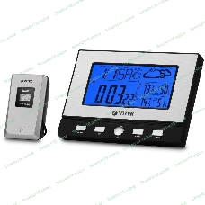 Погодная станция Vitek VT-3533 серебристый/черный