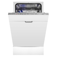 Встраиваемая посудомоечная машина HOMSAIR DW44L-2, серебристый, 44.8 см, 9 компл., 49 дБ, класс A++