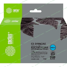Картридж струйный Cactus CS-3YM62AE 305XL черный (18 мл) для HP DeskJet 2320/2710/2720/4120
