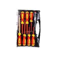 Набор: Отвертки SL 3, 5, 6 / PH 1, 2 / PZ 1, 2, тестер 100-250 В, ЗУБР 