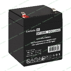 Аккумуляторная батарея ExeGate GP12045 (12V 4.5Ah, клеммы F2)