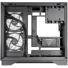 Компьютерный корпус Chieftec Visio черный без БП ATX 2x80мм 4x120мм 2x140мм 1xUSB 2.0 2xUSB 3.0 audio bott PSU