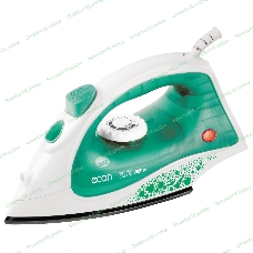 Утюг Econ ECO-BI1601 зеленый/белый, 1600 Вт, 14 г/мин, 80 г/мин, 150 мл