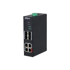 Коммутатор Dahua DH-HS4408-4ET-96, 4×100 Мбит/с + 4×1 Гбит/с SFP, управляемый