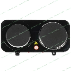 Плита настольная электрическая Energy EN-903B 2 конф., чугун, черная (158957)