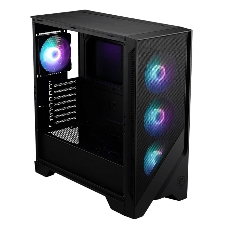 Корпус MSI MAG FORGE 320R Airflow, Midi-Tower, чёрный, 4 x 120 мм