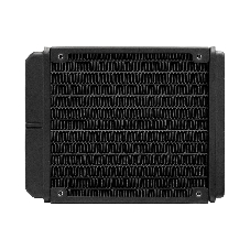 Комплект жидкостного охлаждения ExeGate BlackWater-120V3.PWM.RGb (RGb подсветка, LGA2066/2011/1366/1150/1151/1155/1156/1200/1700/1851/AM4/AM5/FM1/FM2/FM2+/AM2/AM2+/AM3/AM3+, TDP 150W, Fan 120мм 4pin PWM 600-1800RPM Hydro bearing, помпа 3pin 2700RPM, макс. шум 37db, с термопастой, на винтах, черный, Color Box)