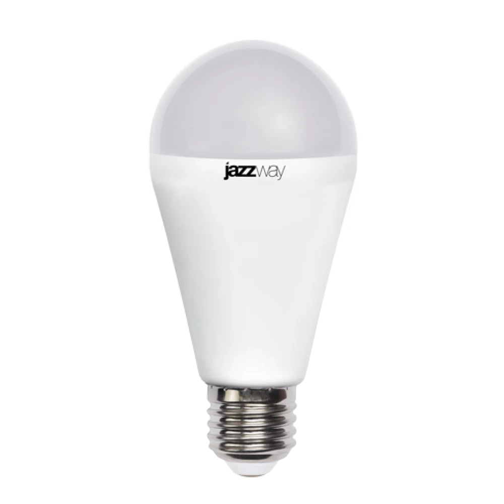 Лампа светодиодная JazzWay PLED-SP A60 15Вт грушевидная 3000К теплый белый E27 1530лм 230В