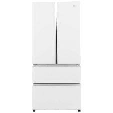 Холодильник Haier HB18FGWAAARU белый трехкамерный 351/157л морозилка снизу, No Frost, Side by Side