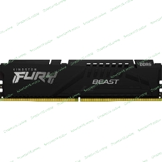 Оперативная память Kingston Fury Beast Black, DDR5, 32GB (1x32GB), 5600 MHz, CL36, с радиатором, чёрный