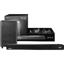 Микросистема Hyundai H-HA650 черный 150Вт FM USB BT SD/MMC/MS