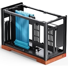 Корпус Jonsbo T9 Black, Mini-ITX, чёрный