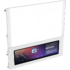 Корпус без блока питания/ Case Corsair Frame 4000D LCD RS ARGB, Midi-Tower, TG, 3x120mm ARGB, 3xUSB Type-C, E-ATX, ATX, mATX, mITX White