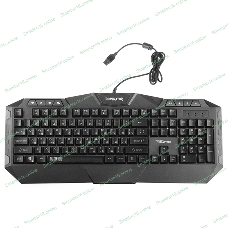 Комплект клавиатура+мышь Qumo Dominator K66/M83 проводной, USB, 3200 DPI, чёрный