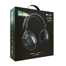 Беспроводные/проводные наушники MORE CHOICE HW55 черный, накладные, Bluetooth + проводной, до 12 ч