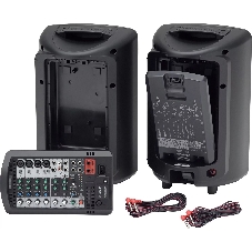 Система звукоусиления Yamaha STAGEPAS400BT портативная, 400 Вт, 2 х 8