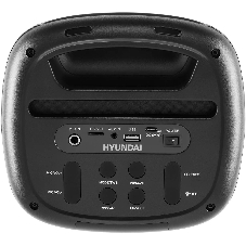 Минисистема Hyundai H-MC1231 черный 40Вт FM USB BT micro SD