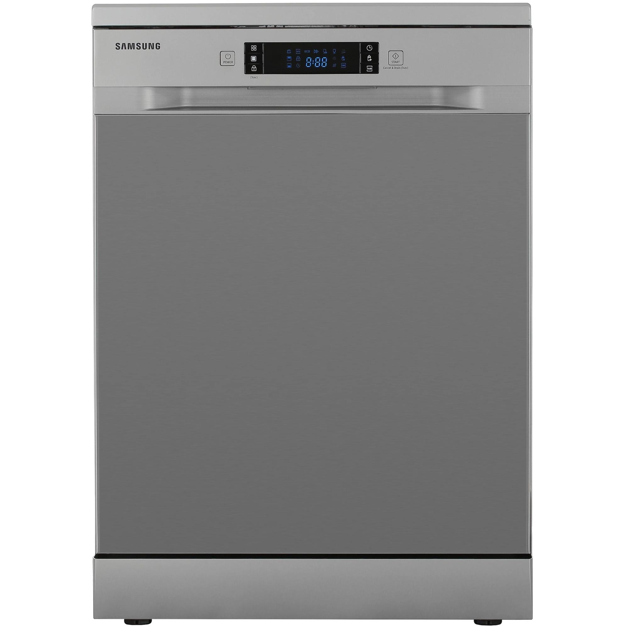 Посудомоечная машина Samsung DW60M6050FS/WT, серебристый, 59.8 см, 14 компл., сушка конденсационная, 44 дБ, класс A++