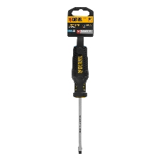 Отвертка Denzel SL5x100 мм, S2, 3к рукоятка