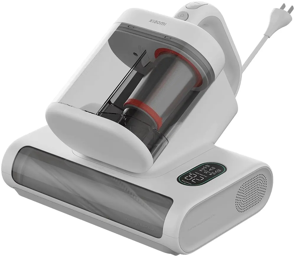 Пылесос ручной от пылевого клеща Xiaomi Dust Mite Vacuum Cleaner 2 Pro EU белый/серый, 500 Вт, уборка сухая, пылесборник контейнер 0.8 л