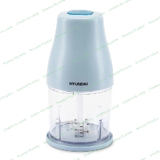 Измельчитель электрический Hyundai HYC-P3118 0.8л. 350Вт голубой/синий