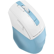 Мышь беспроводная A4Tech Fstyler FG45CS Air2 голубой/белый, 2000 dpi, радиоканал, USB, кнопки - 7