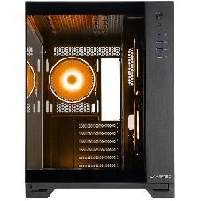 Компьютерный корпус Chieftec Visio черный без БП ATX 2x80мм 4x120мм 2x140мм 1xUSB 2.0 2xUSB 3.0 audio bott PSU