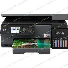МФУ струйное Epson EcoTank L8100 (C11CK94***), A4, цветной, печ. до 8 стр/мин., 5760 x 1440 dpi (печ.), 1200x4800dpi (скан.), USB, Wi-Fi