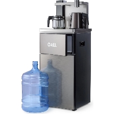 Кулер для воды AEL Teabar LD-AEL-52a, нижняя загрузка, нагрев 100 °С, охлаждение 10 °С, кофейный