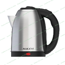 Чайник электрический Maxvi KE2021S silver-black