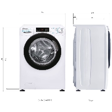 Стиральная машина Candy Smart Pro CSO4 107TB1/2-07 белый, загрузка фронтальная 7 кг, 1000 об/мин., класс: А