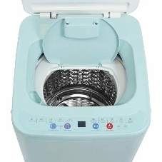 Стиральная машина Willmark WMA-451GH бирюзовый, загрузка вертикальная 3.5 кг, 800 об/мин