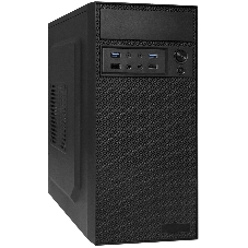 Компьютерный корпус Minitower ExeGate BAA-109U2-UN500 (mATX, БП UN500 с вент. 12см, 2*USB+2*USB 3.0, аудио, черный)