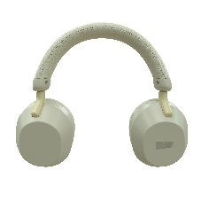 Беспроводные/проводные наушники MORE CHOICE HW55 молочный, накладные, Bluetooth + проводной, до 12 ч